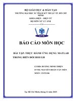 Báo cáo Bài Tập Xử Lý Ảnh chương 6_p2
