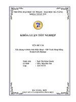 Xây dựng website bán Điện thoại od tech shop bằng framework django