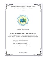 Sử dụng mô hình Đèn Để bàn trong dạy học môn công nghệ lớp 3 nhằm phát triển năng lực thiết kế kĩ thuật cho học sinh theo Định hướng giáo dục stem
