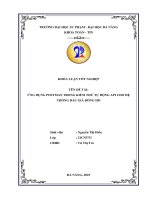 Ứng dụng postman trong kiểm thử tự Động api cho hệ thống Đấu giá Đồng hồ