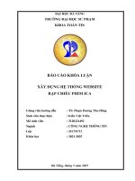 Xây dựng hệ thống website rạp chiếu phim ica
