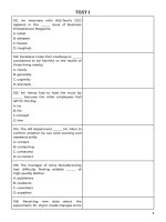 TOEIC CAM-XANH VOL 2 READING TEST 1