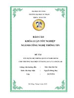 Xây dựng hệ thống quản lý kho hàng cho thương mại Điện tử bằng java và angular