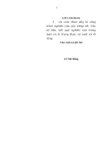 Chất Lượng Thực Hiện Dân Chủ, Chấp Hành Kỷ Luật Ở Đơn Vị Cơ Sở Binh Đoàn Chủ Lực Quân Đội Nhân Dân Việt Nam Hiện Nay