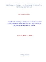 Nghiên Cứu Thiết Lập Bản Đồ Nguy Cơ Trượt Lở Đất Tỷ Lệ Lớn (12000) Theo Chuỗi Thời Gian Mưa Thực, Ứng Dụng Cho Khu Vực Bãi Đá Cổ Sa Pa, Lào Cai