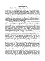 Tóm Tắt Tiếng Anh Chất Lượng Công Tác Đảng, Công Tác Chính Trị Trong Nhiệm Vụ Huấn Luyện Chiến Đấu Của Các Trung Đoàn Không Quân, Quân Chủng Phòng Không - Không Quân Hiện Nay.doc