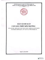 Báo Cáo Đề Xuất Cấp Giấy Phép Môi Trường Cơ Sở Nhà Máy Sản Xuất Giày. Dép Da Xuất Khẩu Tại Khối Quy Chính, Xã Vạn An, Tỉnh Nghệ An.pdf