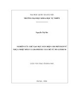 Luận Văn Nghiên Cứu Chế Tạo Mực Dẫn Điện Chi Phí Thấp Từ Nhựa Nhiệt Dẻo Và Graphite Tái Chế Từ Pin Lithium.pdf