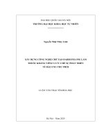 Luận Văn Xây Dựng Công Nghệ Chế Tạo Darbufelone Làm Thuốc Kháng Viêm Và Ức Chế Sự Phát Triển Của Tế Bào Ung Thư Phổi.pdf