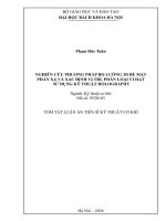Tóm tắt nghiên cứu phương pháp Đo lường 3d bề mặt phản xạ và xác Định vị trí, phân loại vi hạt sử dụng kỹ thuật holography