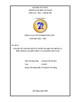 Giải quyết tranh chấp về nuôi con khi vợ chồng ly hôn theo luật hôn nhân và gia Đình việt nam