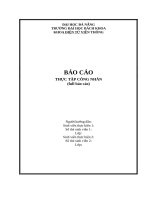 Báo cáo Thực tập công nhân: Thi công mạch điều khiển động cơ DC dùng BJT và MOSFET (Full báo cáo)