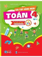Bài tập hàng ngày toán 4 tập 2 scan lại