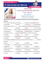 Day 1 (19 11)   word form   trắc nghiệm