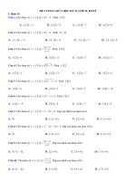 K10  Đề cương hàm số   hàm số bậc hai