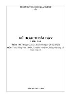 Khbd tuần 16 25 26