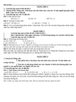 Bài tập tuần 20