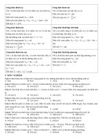 Hình trụ hình cầu hình nón