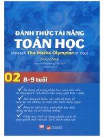 Đánh thức tài năng toán học 8 9 tuổi