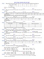 Đề cương mẫu số liệu