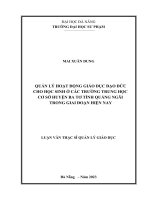 Quản lý hoạt Động giáo dục Đạo Đức cho học sinh Ở các trường trung hoc cơ sở huyện ba tơ tỉnh quảng ngãi trong giai Đoạn hiện nay