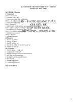 Đề cương Ôn tập anh 8 hk1 23 24