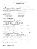 Đề cương Ôn tập hk 1 toán 6 (25 26)