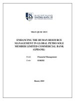 00051001045 enhancing the human resource management in global petro sole member limited commercial bank (gpbank)