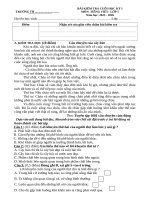 Đề Ôn cuối kì i l5