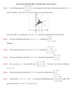 Đề cương bpt và hệ bpt