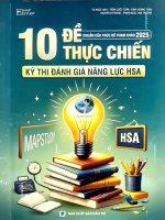 Ebook 10 Đề thực chiến kỳ thi Đánh giá năng lực hsa   mapstudy