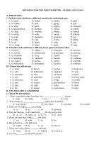 G6   Đề cương Ôn tập cuối kỳ 1 (24 25)