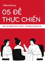 05 Đề thực chiến tsa