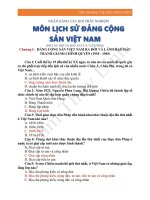 Nh câu hỏi tn lsđ