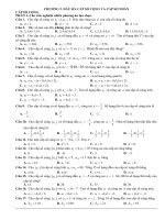 Đề cương dãy số   cấp số