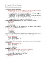 Ôn thi môn cơ sở văn hoá việt nam