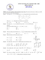 05 de on tap cuoi ky 1 toan 12 nam hoc 2025 2026 cau truc 3 2 2 3