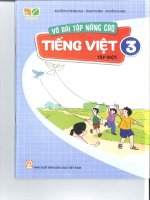 Vở bài tập nâng cao tiếng việt lớp 3 tập 1 kết nối tri thức nguyễn thị phương nga