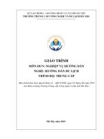 Giao trinh nghiep vu huong dan nghe huong dan du lich