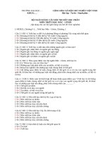 Ngan hang cau hoi tn mon triet hoc 450 cau compress 1