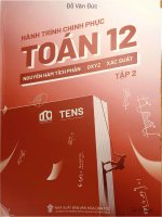 Hành trình chinh phục toán 12 tập 2