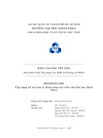 Báo cáo bài tập lớn môn phát triển Ứng dụng trên thiết bị di Động (co3043) bkmindcare Ứng dụng hỗ trợ tâm lý dành riêng cho sinh viên Đại học bách khoa