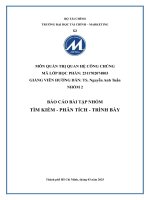 Báo cáo bài tập nhóm tìm kiếm  phân tích trình bày