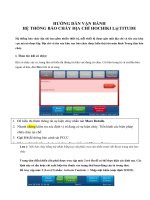 Hướng dẫn sử dụng hochiki latitude