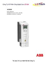 Hướng dẫn biến tần acs550