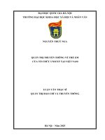 02050007978 noi dung quản trị truyền thông về trẻ em của tổ chức unicef tại việt nam