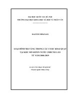 02050008013 noi dung  loại hình mộ táng trong các cuộc khai quật tại khu mỏ sepon nước chdcnd lào từ năm 2008 – 2019