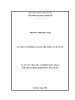 00050014276 nội dung tự chủ tài chính của báo thế giới và việt nam