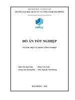 Khóa luận tốt nghiệp Điện tự động công nghiệp: Thiết kế cung cấp điện cho Xưởng cơ khí Tân Tiến