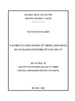 00050014336 Nội Dung Vai Trò Của Cộng Hưởng Từ Trong Chẩn Đoán Di Căn Hạch Nách Ở Phụ Nữ Ung Thư Vú.pdf